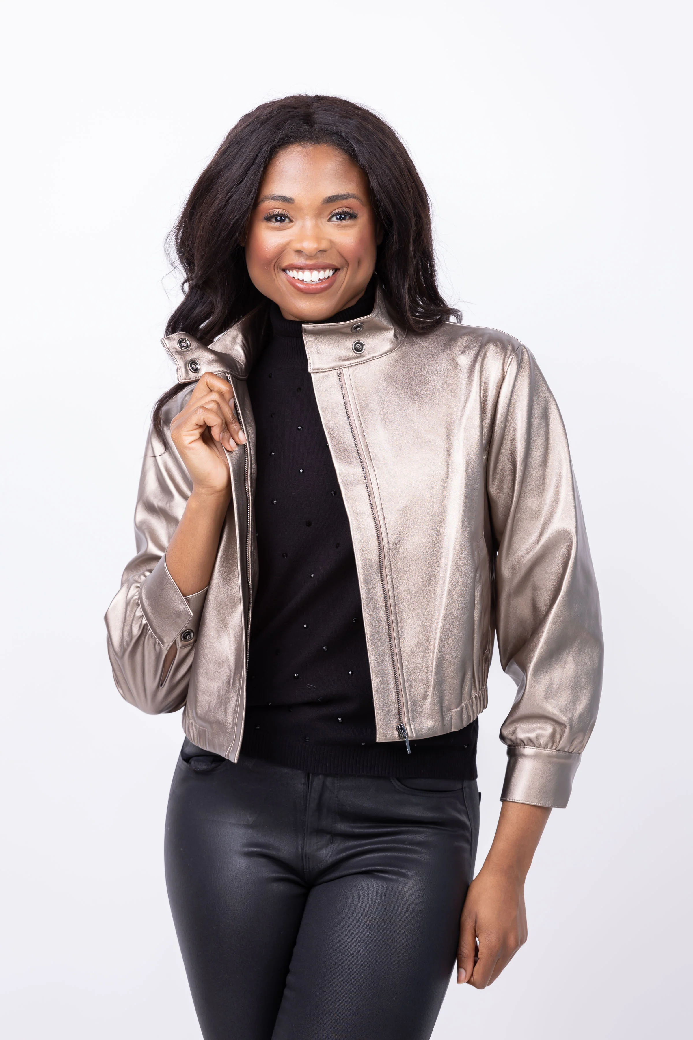 Specialty Christy Lynn Janine Jacket in Steel Versatile