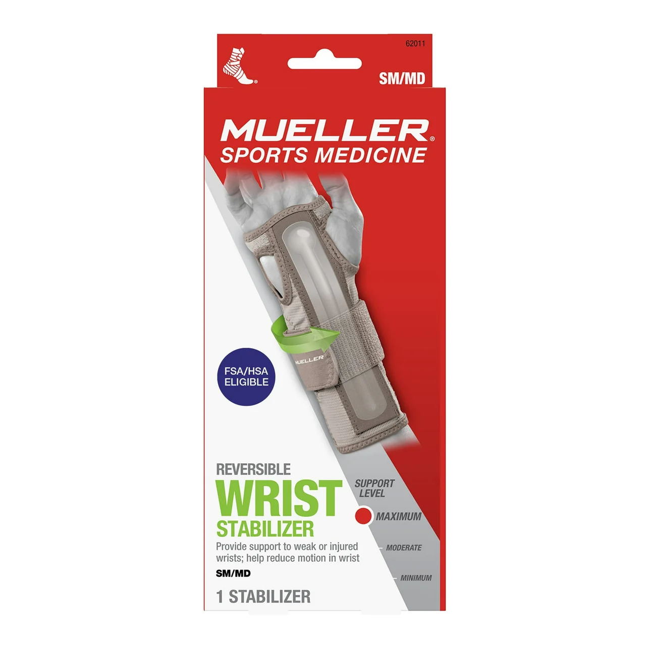 Official Muller Carpal Tunnel Wrist Stabilizer With Maximum Support Smal and Medium Fits Left Or Right Samll Medium 1 Ea Exceptional