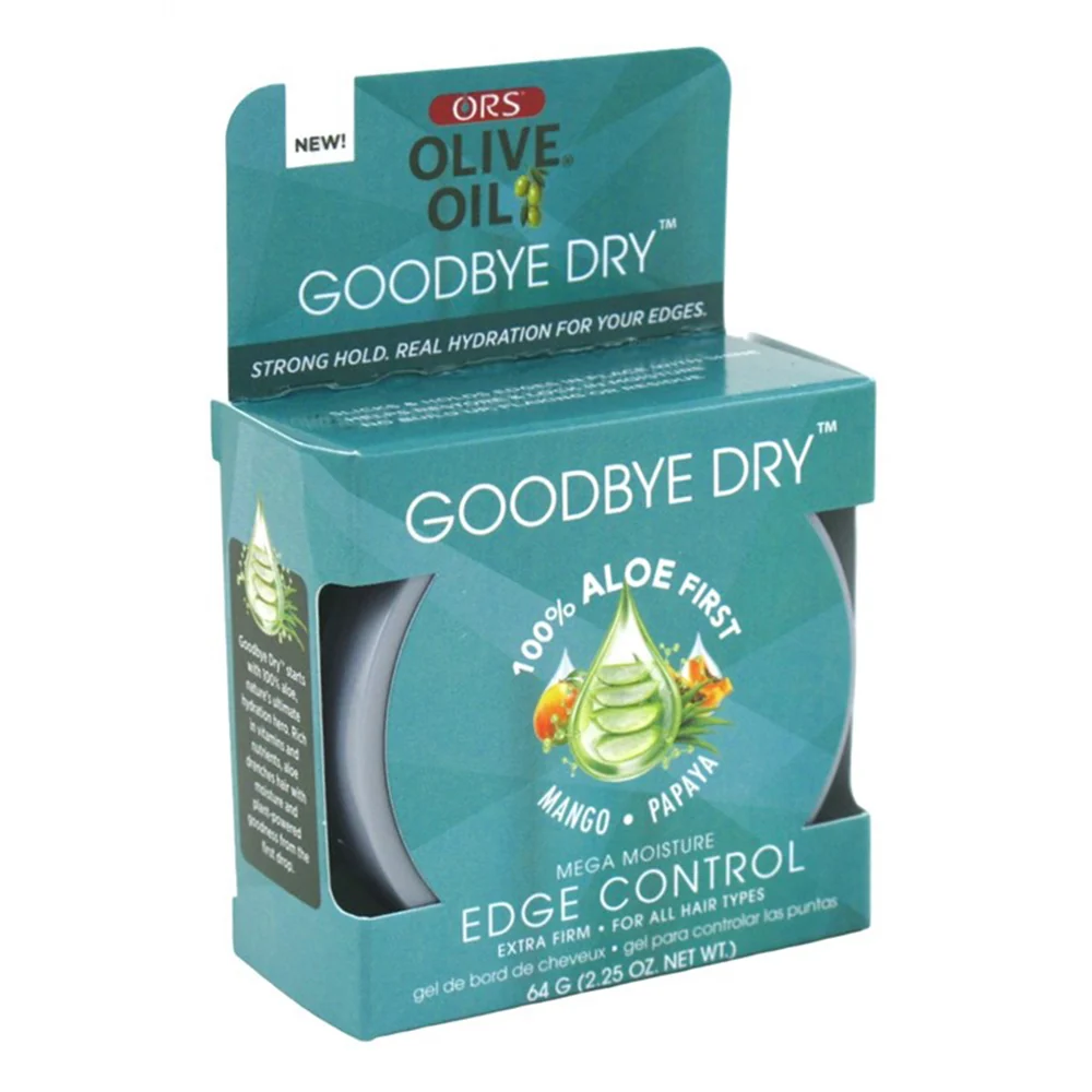 User-Friendly Ors Olive Oil Goodbye Dry Edge Control Extra Firm Gel Helps Restore and Lock in Moisture 2.25Oz 64g First-Class