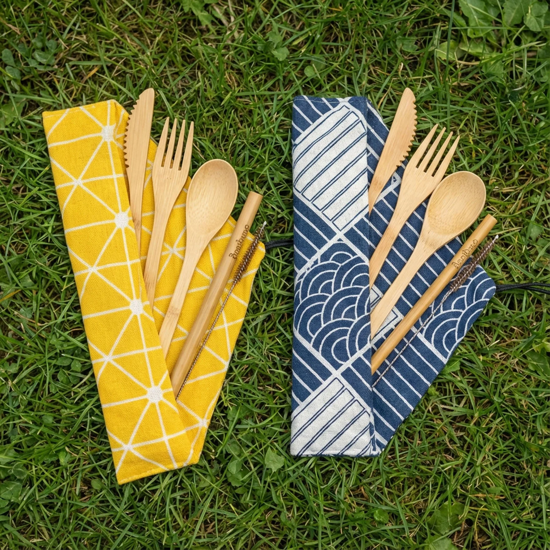 Soft Bamboo Travel Cutlery Set Luxury