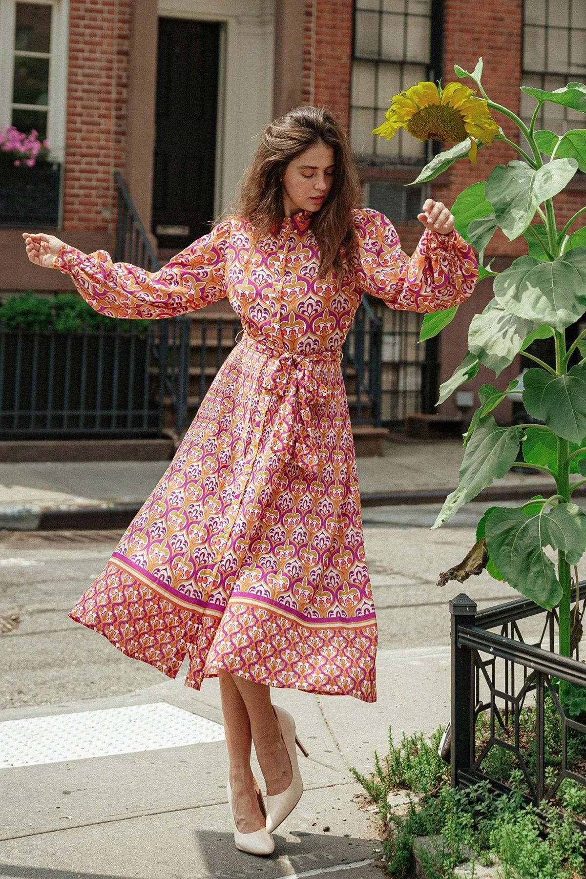 Smart Lifetime Celebrations Woven Shirt Dress Casual