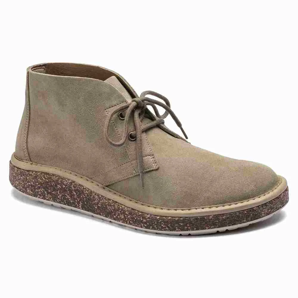 Trendy Birkenstock Men's Milton Suede Leather Ginger Boots Long-Lasting