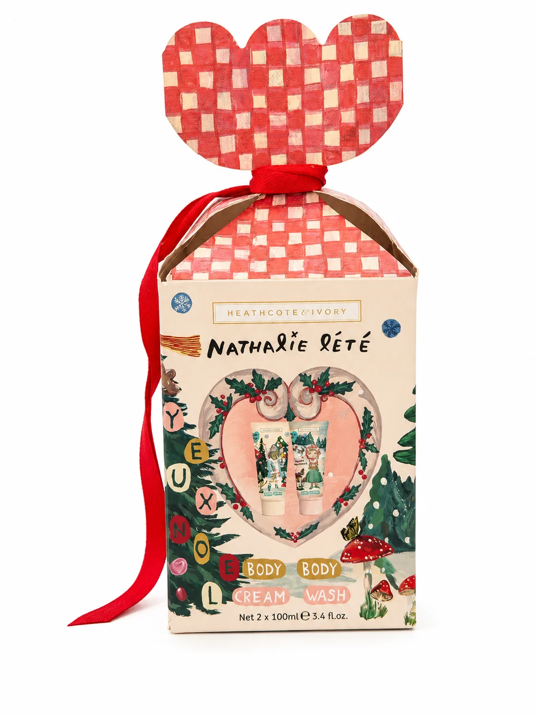 Traditional NATHALIE LETE KIT BODY CREAM AND BODY WASH 100ML 2 Official