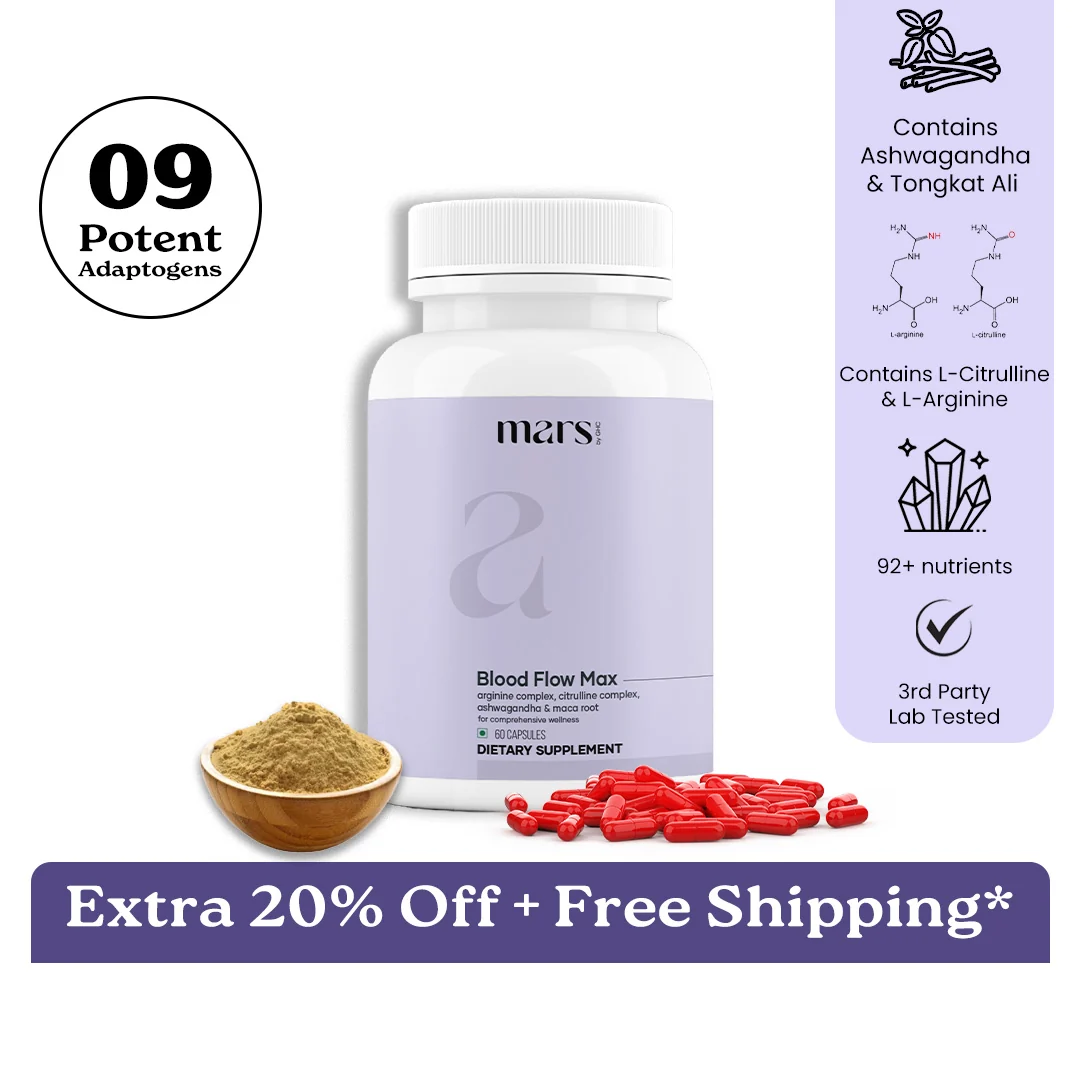 Fine Crafted Mars Blood Flow Max A New Age Natural Solution for Enhanced Circulation Performance Premium Material
