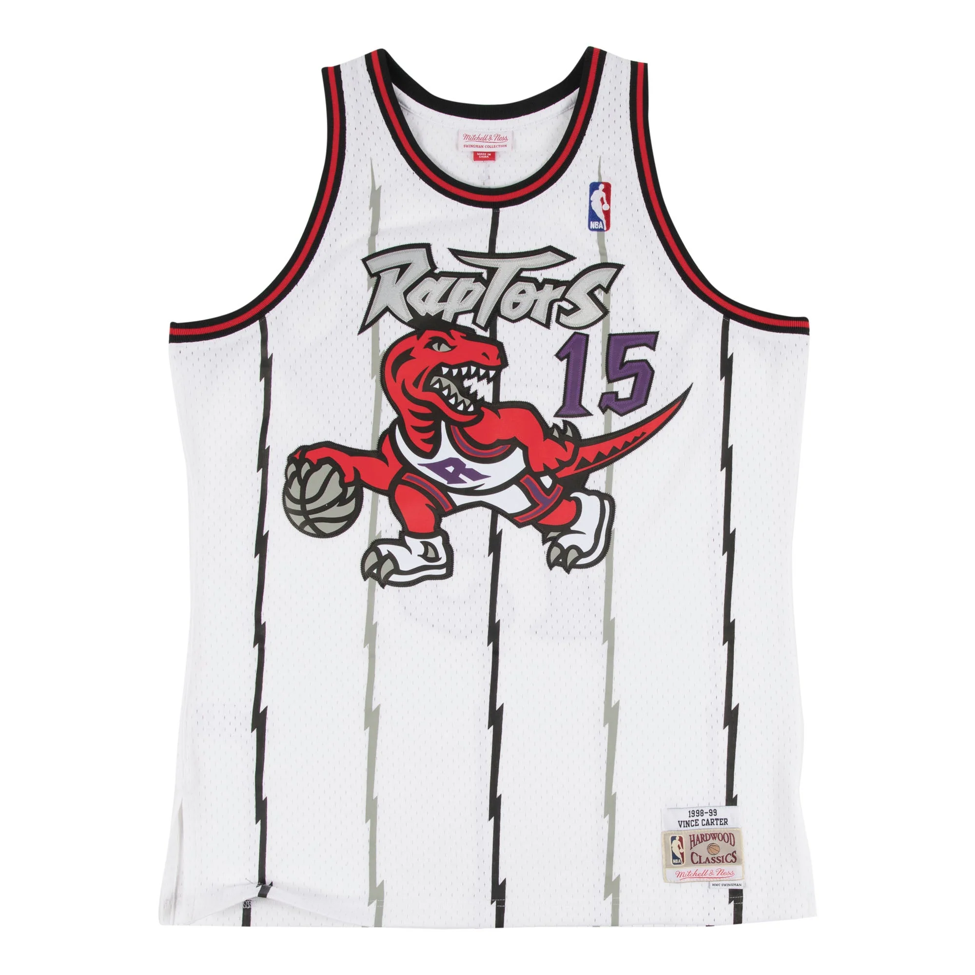 Breathable Mitchell Ness Men's NBA Swingman Home Jersey Raptors 98 Vince Carter Jerseys Unique