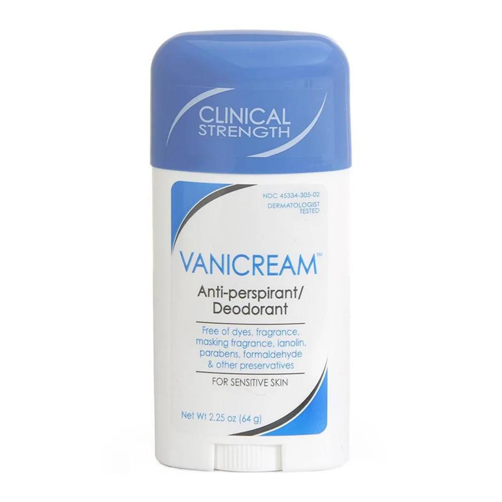 User-Friendly Vanicream AntiPerspirant Deodorant Clinical Strength For Sensitive Skin 2.25 Oz Trendy