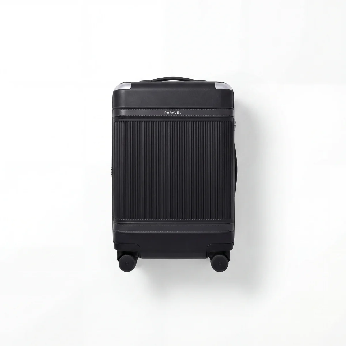 Elite Paravel Aviator Carry-On Plus 22-Inch Spinner Suitcase Travel Derby Black Original