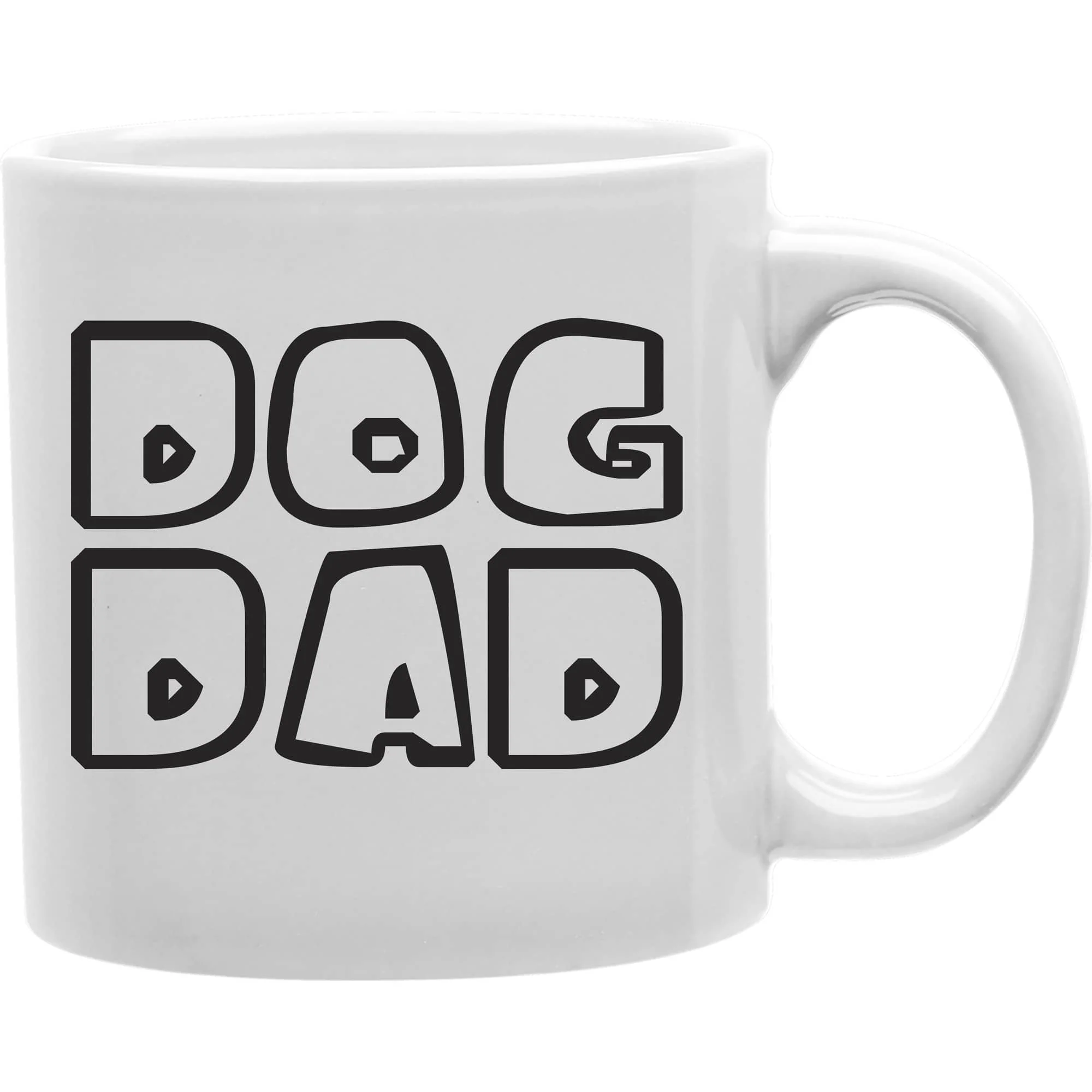 Premium Material DOG DAD Mug Coffee and Tea Ceramic Mug 11oz First-Class