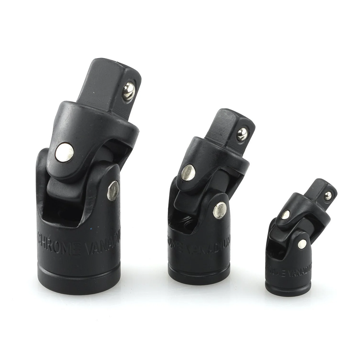 Trendy 3 Pc Impact Universal Joint Flex Swivel 1 4 3 8 1 2 Certified