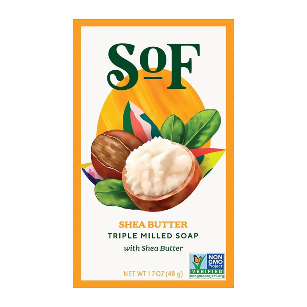 Easy-to-Use South Of France Shea Butter Triple Milled Bar Soap 1.7 Oz Outstanding