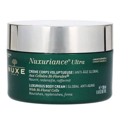 Unique Nuxe Nuxuriance Ultra Anti-Aging Body Cream - 200ml Natural Skincare with Saffron Begonia Recyclable