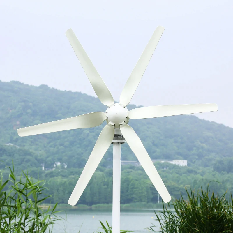 Trendy Small Wind Turbine Power Generator For Home 6000W User-Friendly