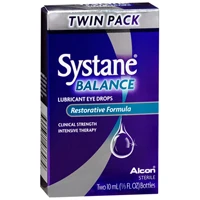 Versatile Systane Balance Lubricant Eye Drops Restorative Formula - 10 Ml Pack 2 Pack Long-Lasting