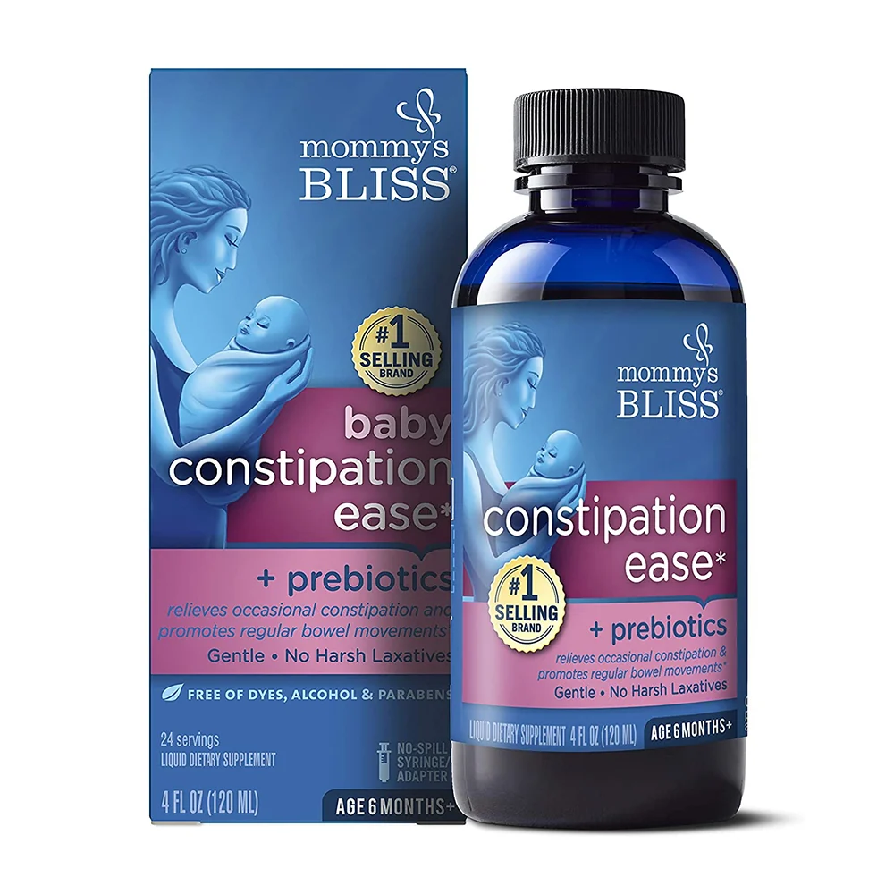 Versatile Mommys Bliss Baby Constipation Ease plus Prebiotics 4 Oz Superior