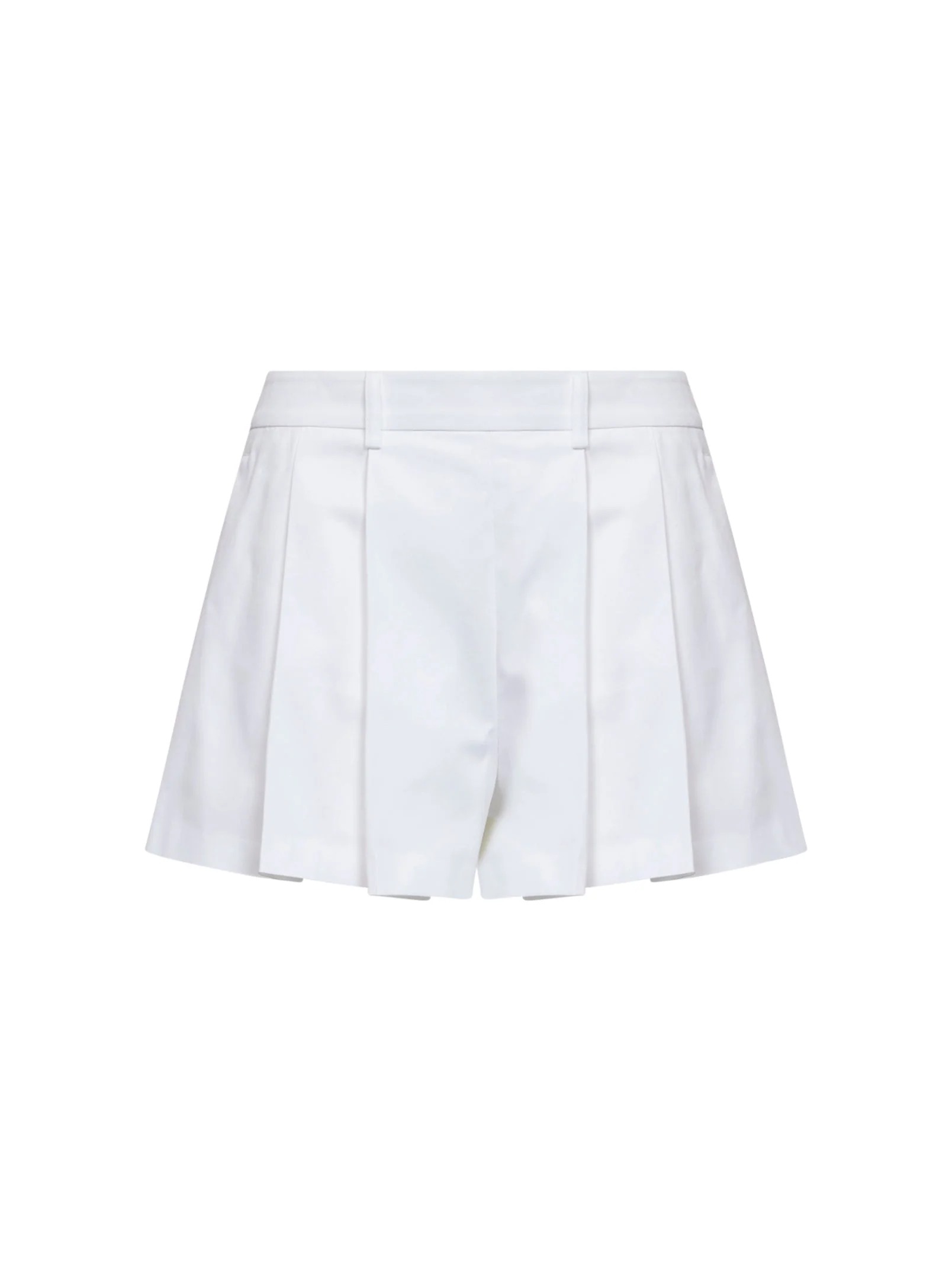 Exclusive Shorts Seltz White Stretch Cotton Recyclable