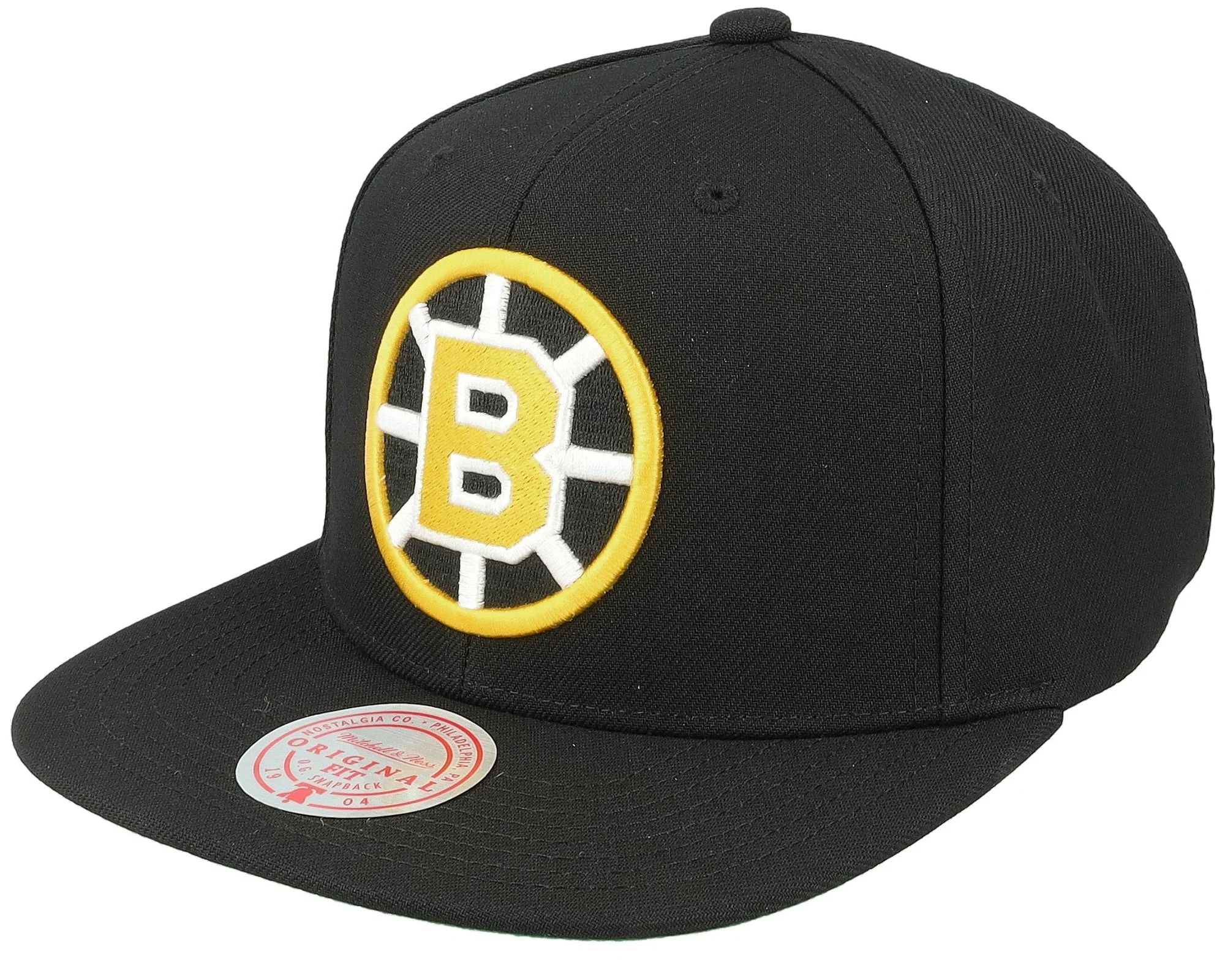 Trusted Mitchell Ness Men's NHL Alternate Flip Snapback Bruins Snapback Caps Smooth