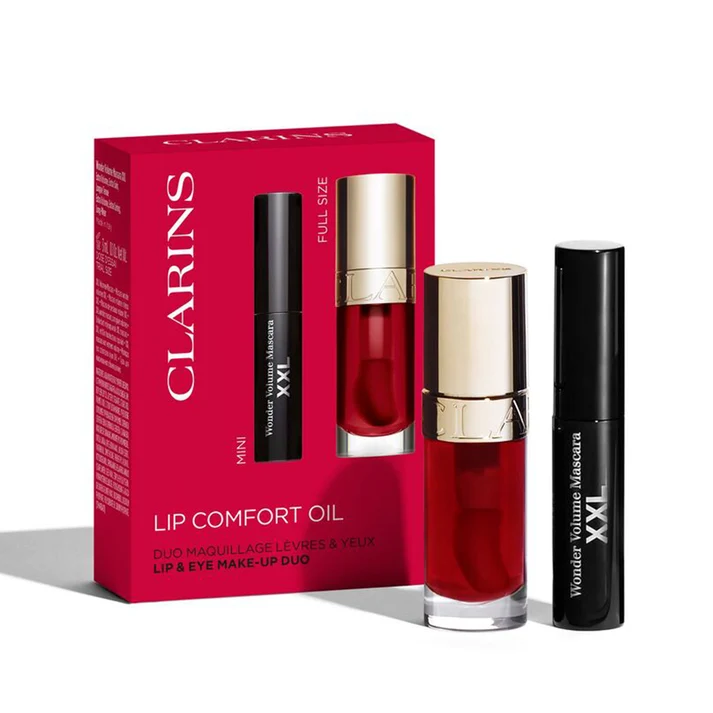 Specialty CLARINS LIP COMFORT OIL LIP EYE MAKEUP - DUO Professional