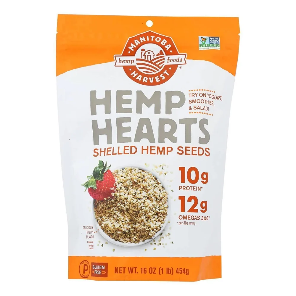 Long-Lasting Manitoba Harvest Hemp Hearts Natural Raw Shelled Hemp Seeds 16 Oz Original Design
