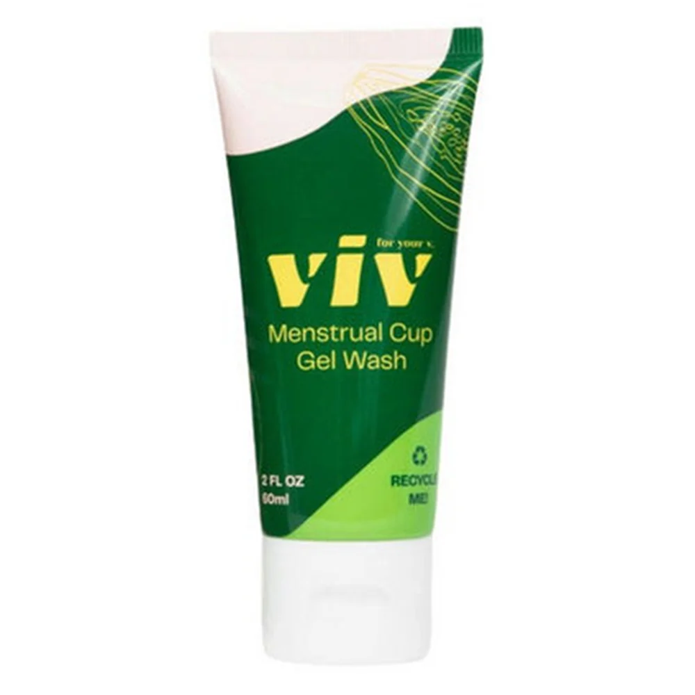 Breathable Viv for Your V Menstrual Cup Gel Wash for Gentle Hygienic Cup Cleaning 2Oz 60ml Consistent