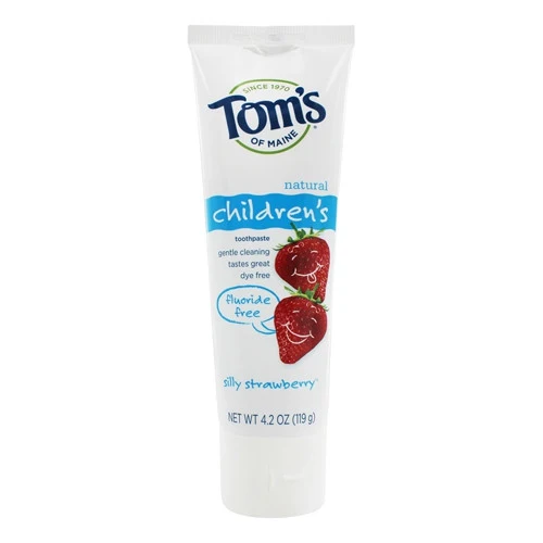 Traditional Toms Of Maine Natural Fluoride Toothpaste For Children Silly Strawberry - 4.2 Oz Quality