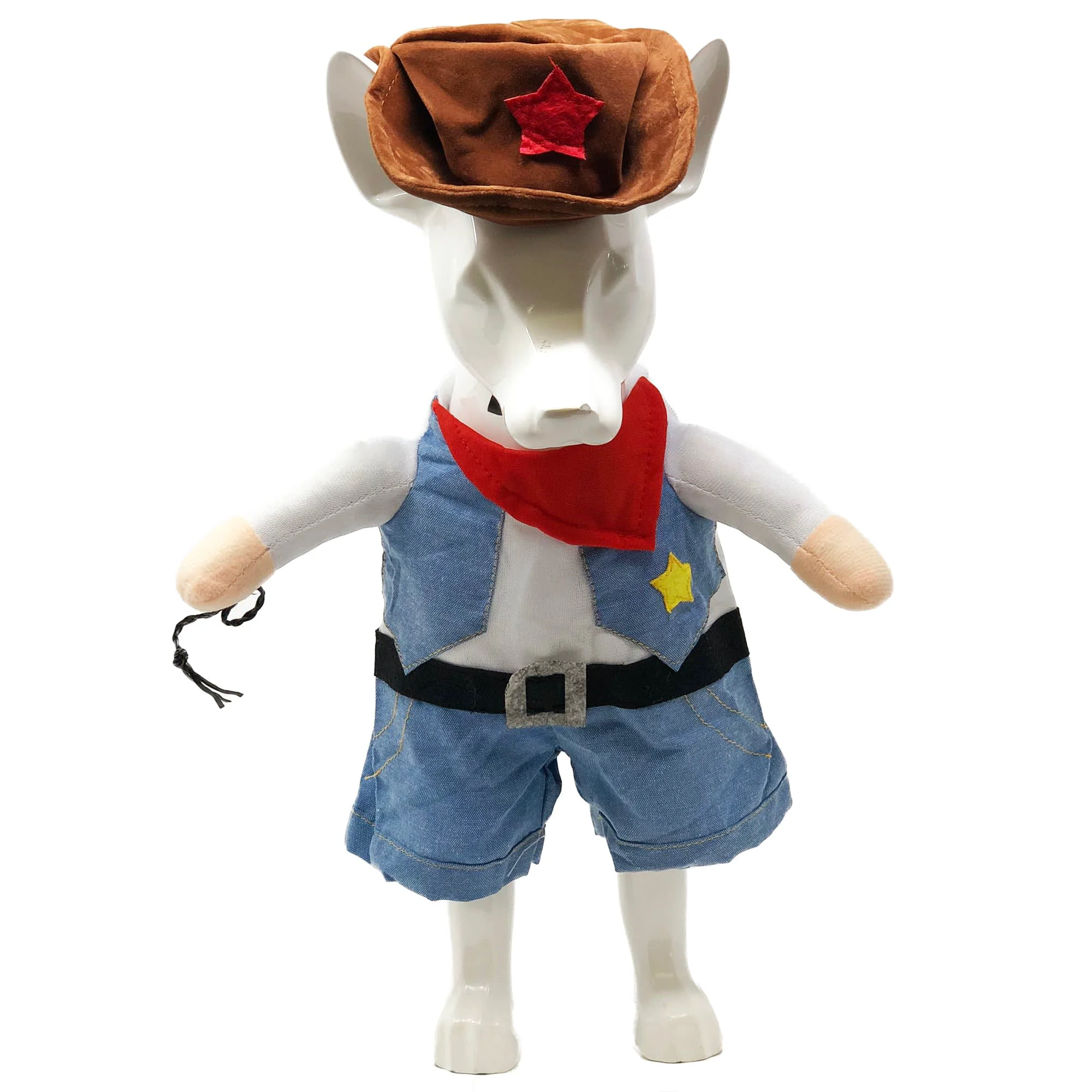 Trusted Pet Life 'Rodeo Bones' Cowboy Pet Dog Costume Uniform Sustainable