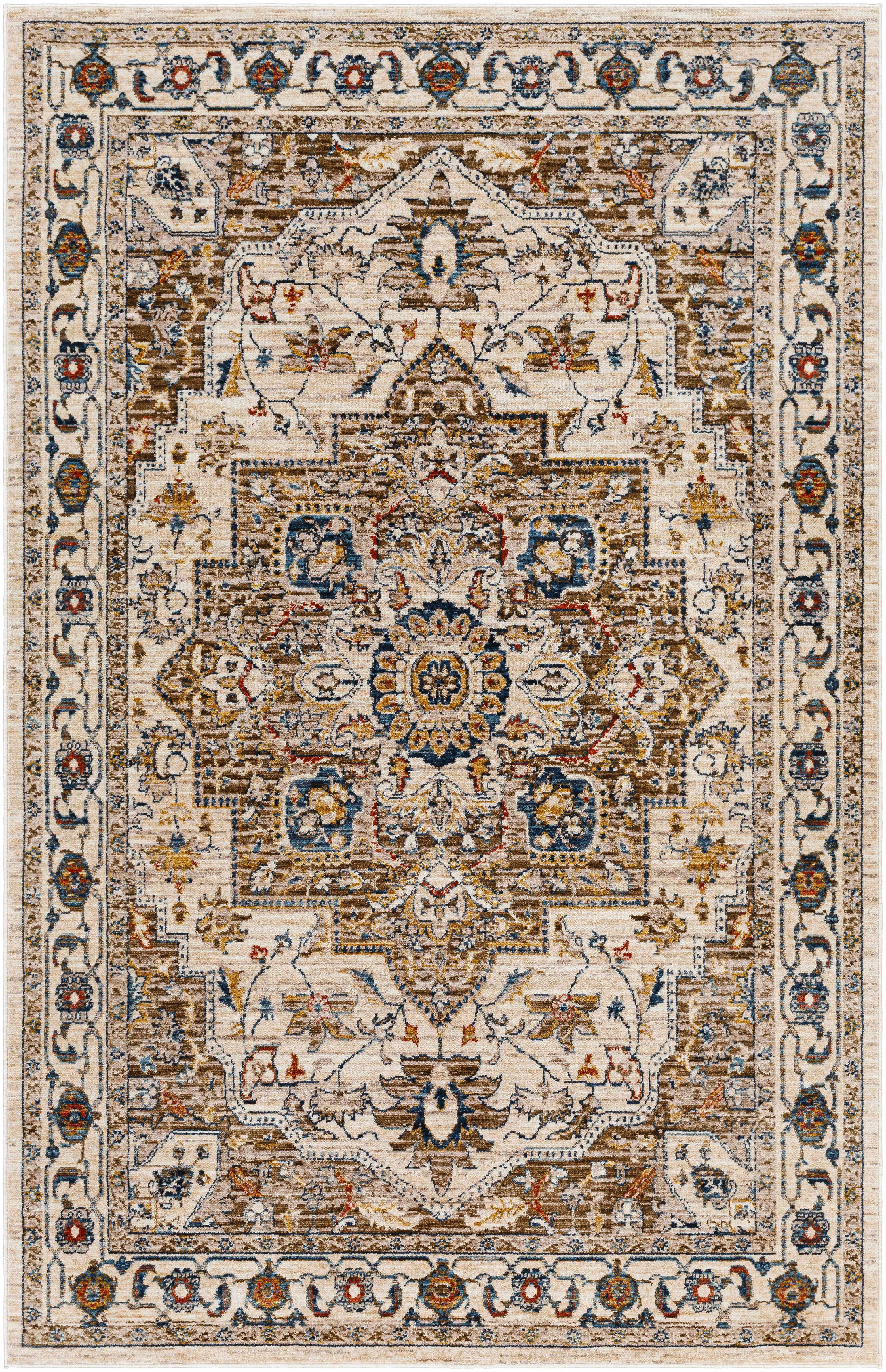 Green Anas Traditional Style Rug - Efficient