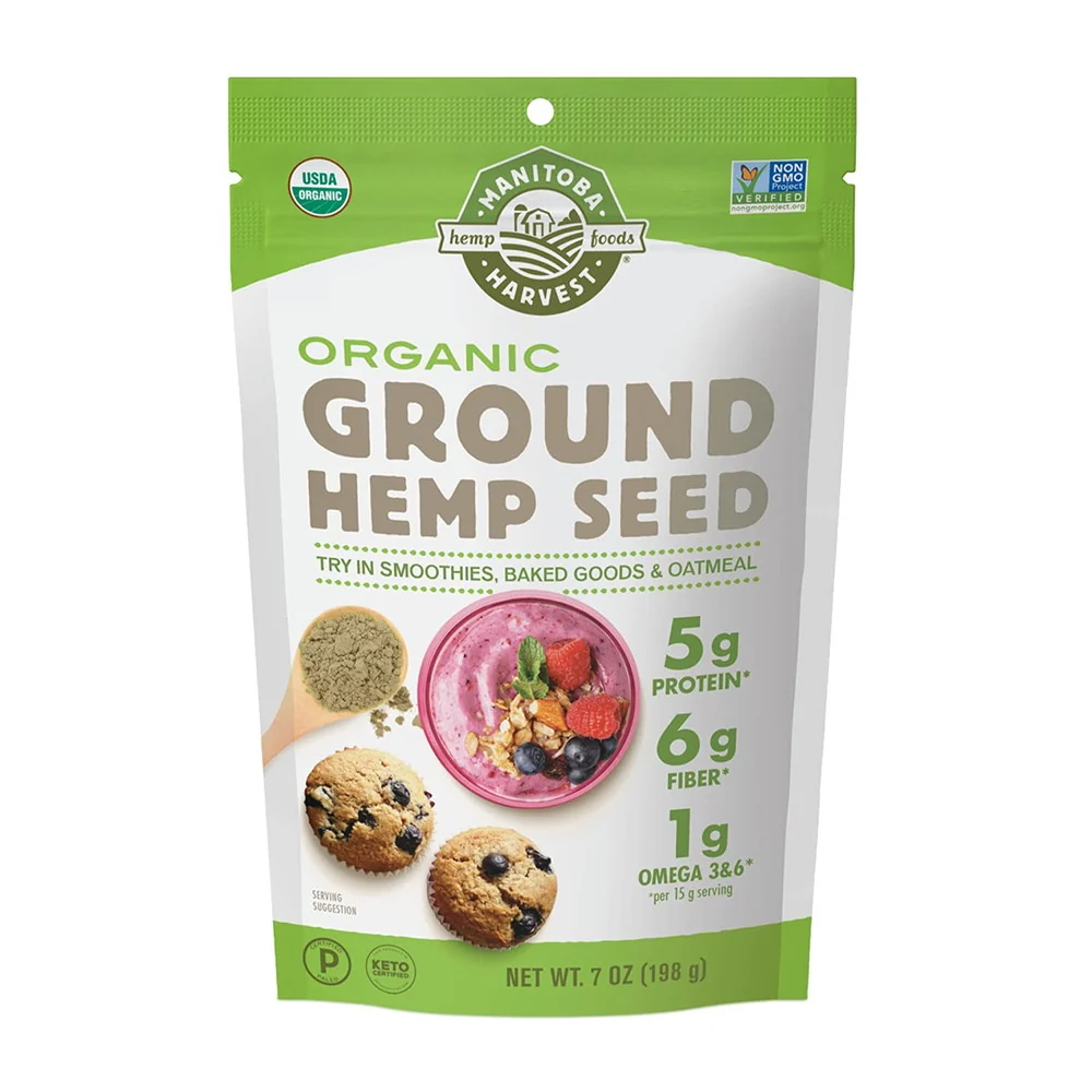 Certified Manitoba Harvest Organic Ground Hemp Seed 7 Oz Expertly Made