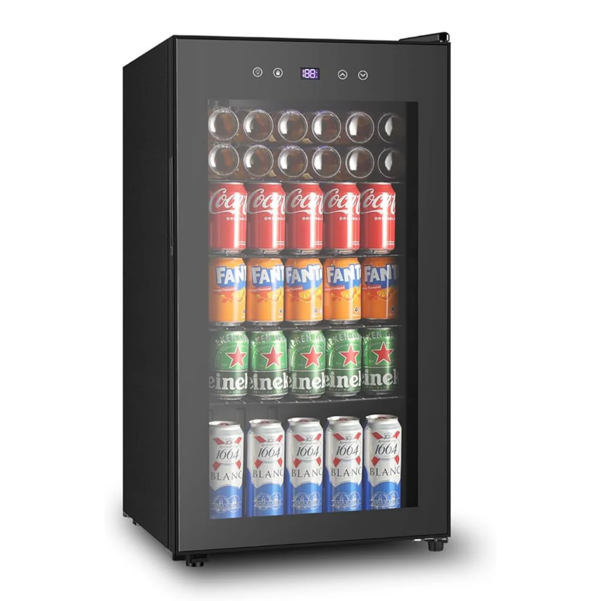 Durable standing Beverage Refrigerator Cooler Versatile