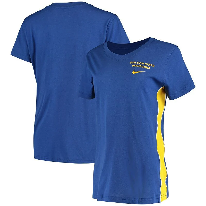 Trendy Nike Women's NBA Gs Warriors Heavyweight Dna V-Neck T-Shirt T-Shirts Reliable