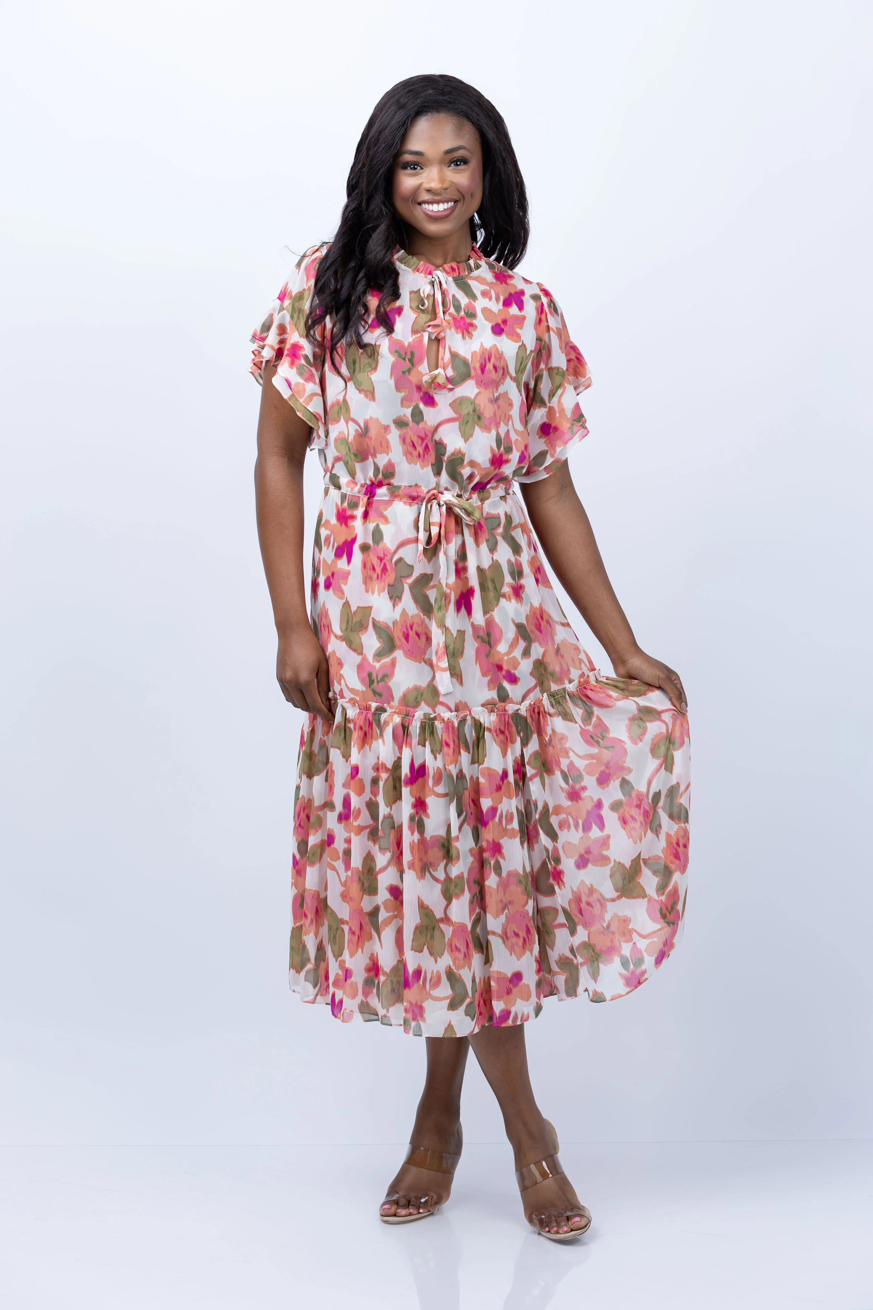 Artisan Misa Ranjana Dress in Sonoran Flora Verified