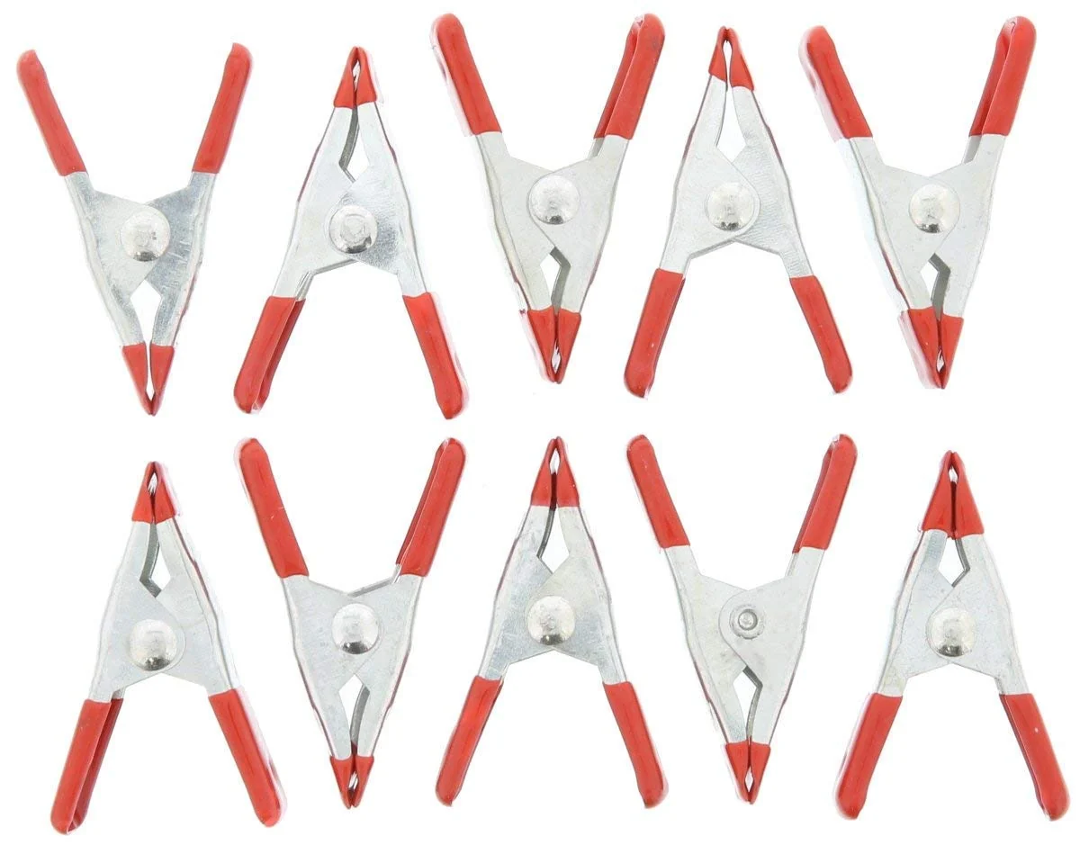 Optimized 10 Pack Of Mini Small Size Spring Clamps Minimalist
