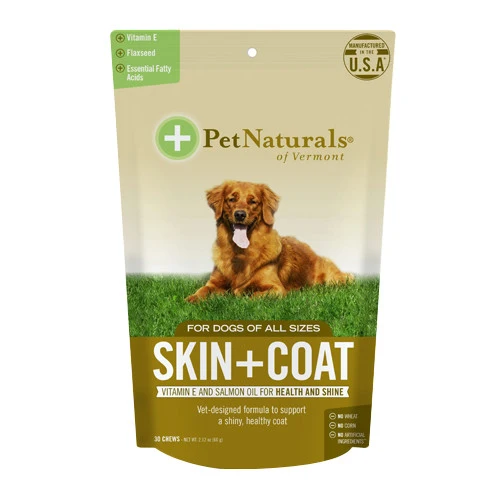 Artisan Pet Naturals of Vermont Skin and Coat For Dogs Supplement Chews 30 Ea Genuine