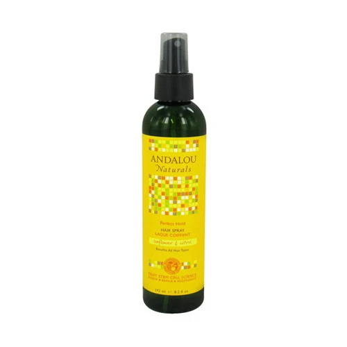 Consistent Andalou Naturals Sunflower and Citrus Medium Hold Hair Spray 8.2 oz Detailed