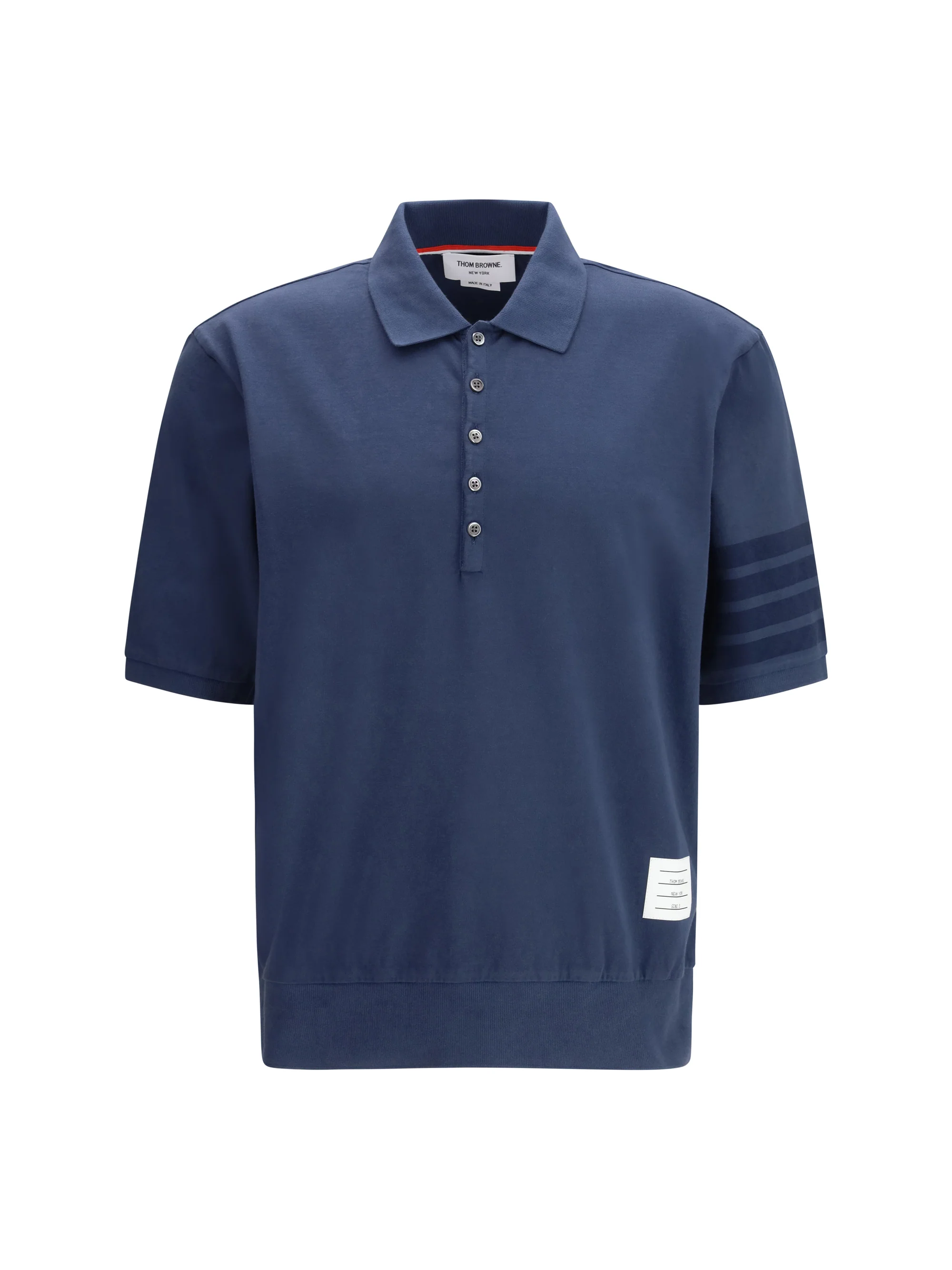 Original Polo Shirt Cotton Navy Natural