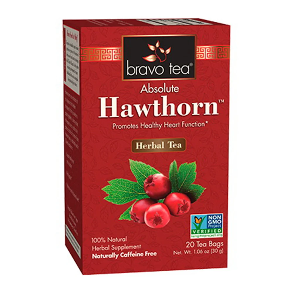 First-Class Bravo Tea Hawthorn Berry Caffeine Tea Bags 20 Ea Sustainable