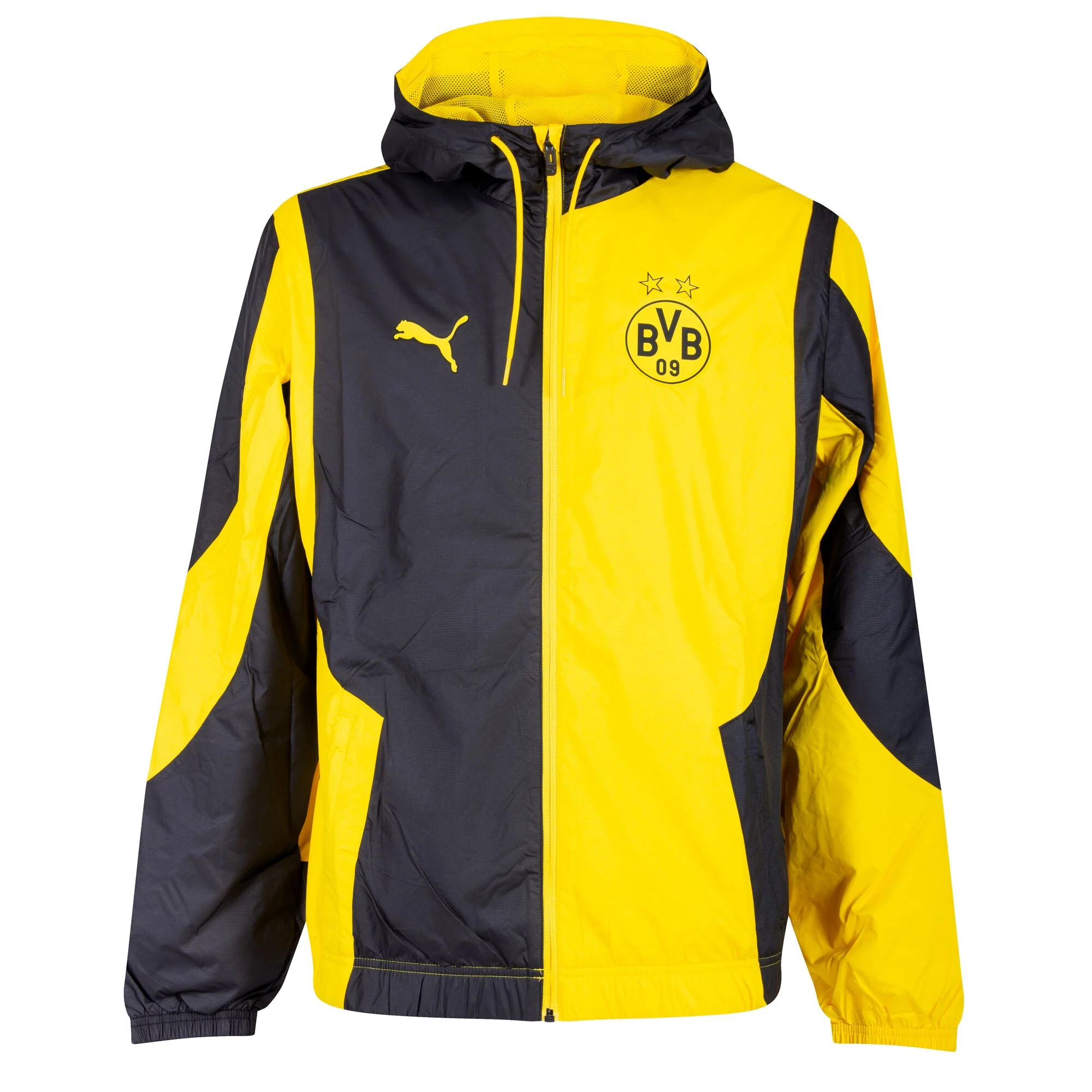 Clean Puma Women's Bvb Prematch Woven Jacket Jackets Organic