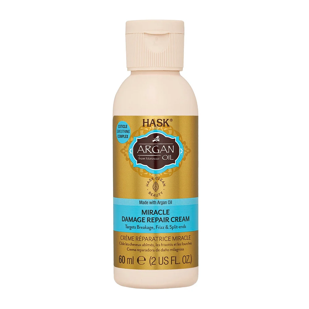 Advanced Hask Argan Oil Damage Repair Cream 2 Oz Organic