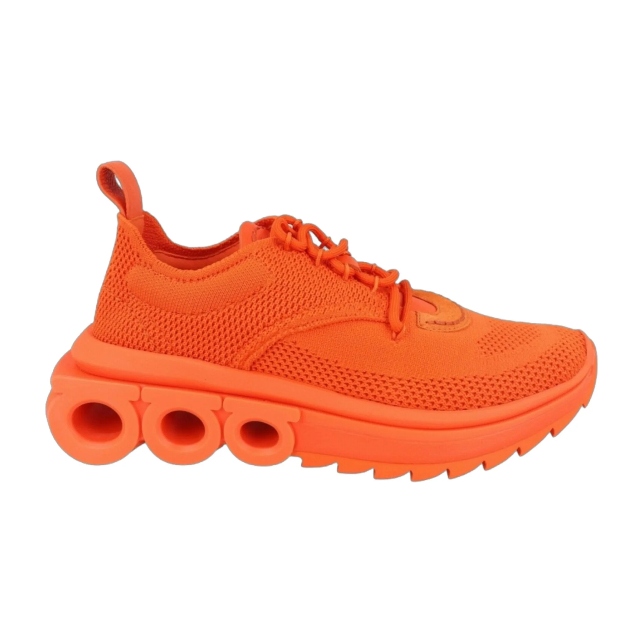 Soft Ferragamo Nima Knit Low-Top Sneakers High-Quality