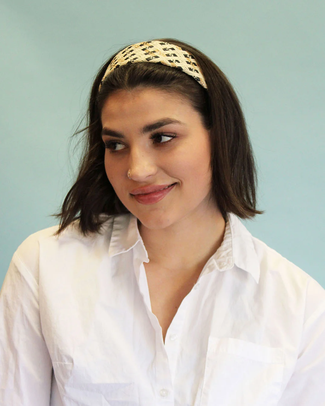 Crafted Mermaid s Basket - Raffia Headband Environmentally Friendly