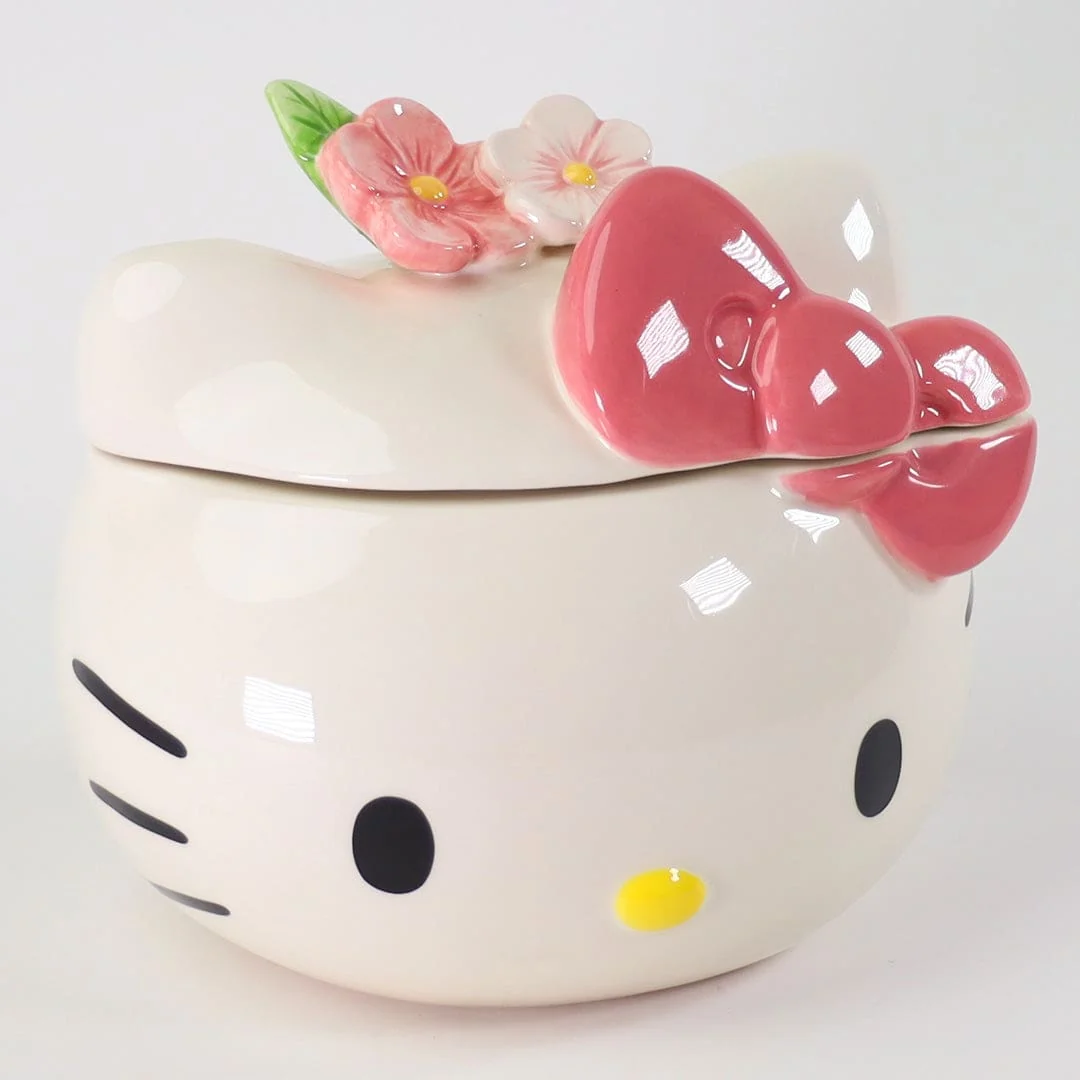 Sophisticated Hello Kitty Figural Head Cookie Jar Artisan