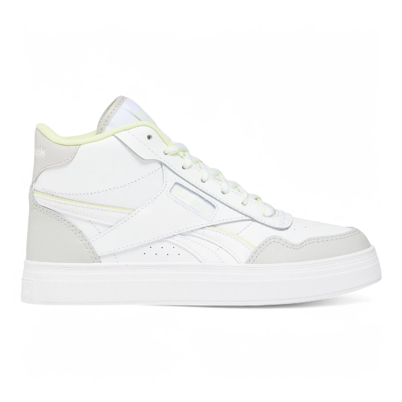 Classic Reebok Women's Court Advance Bold High Sneakers Solid
