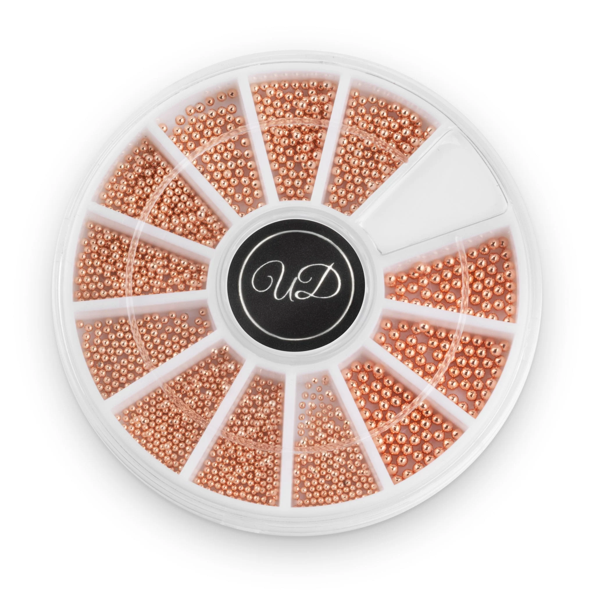 Original Design Rose Gold Clear as Mud Multi-Size Caviar Pack Bullion Beads Eco-Friendly