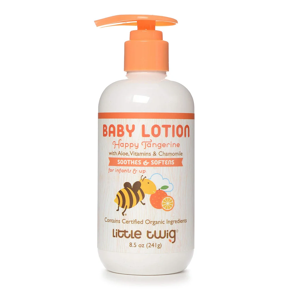 First-Class Little Twig Baby Lotion Happy Tangerine 8.5 Oz Lightweight