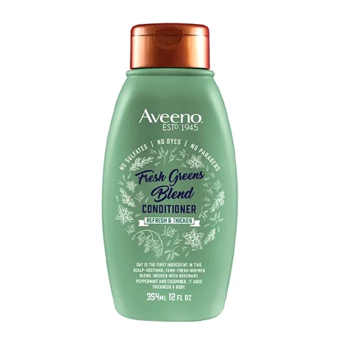 Safe Aveeno Scalp Soothing Fresh Greens Blend Hair Conditioner 12 Oz Classic