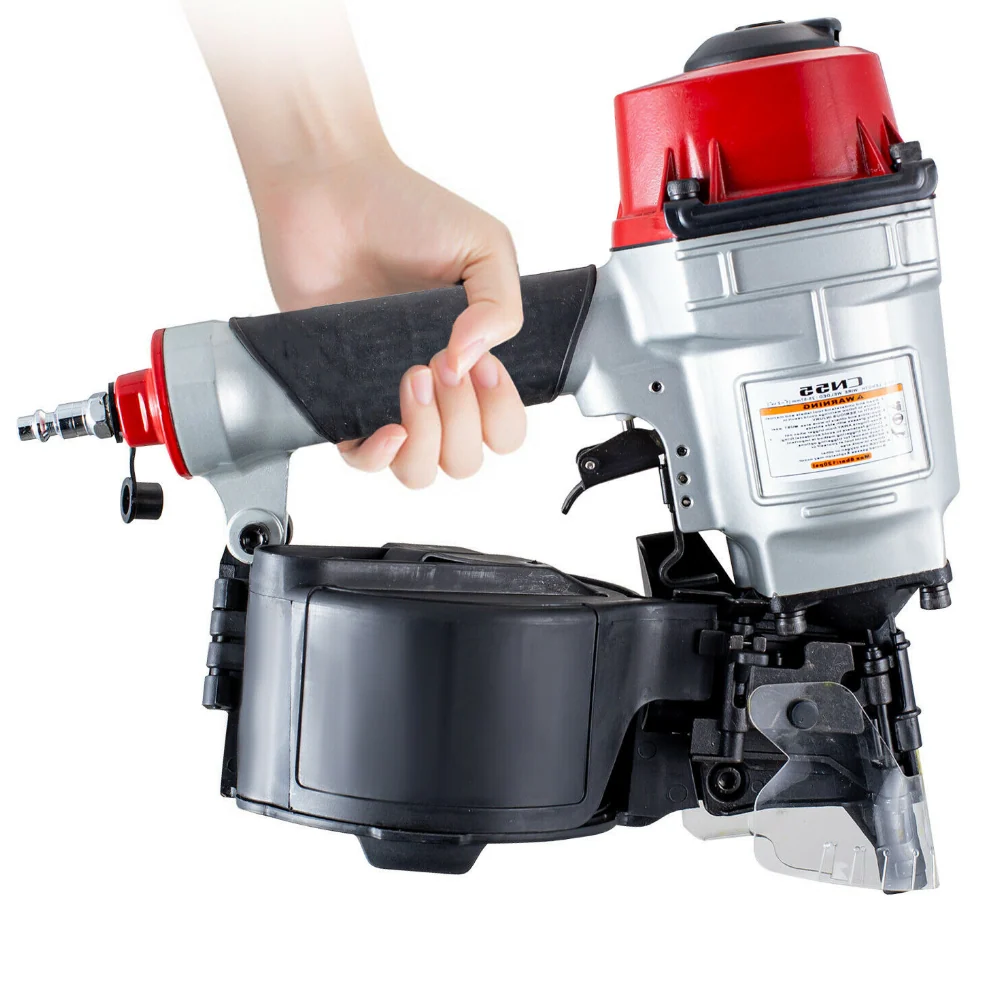 Breathable Heavy Duty Pneumatic Roofing Coil Nailer 2-1 4 Premium