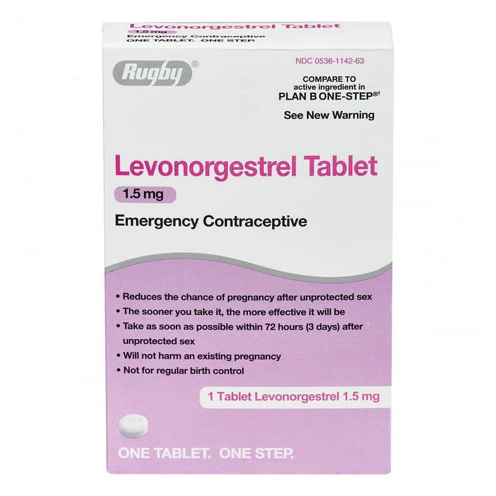 Fast Rugby Levonorgestrel Emergency Contraceptive 1.5 Mg Tablet 1 Ea Eco-Friendly