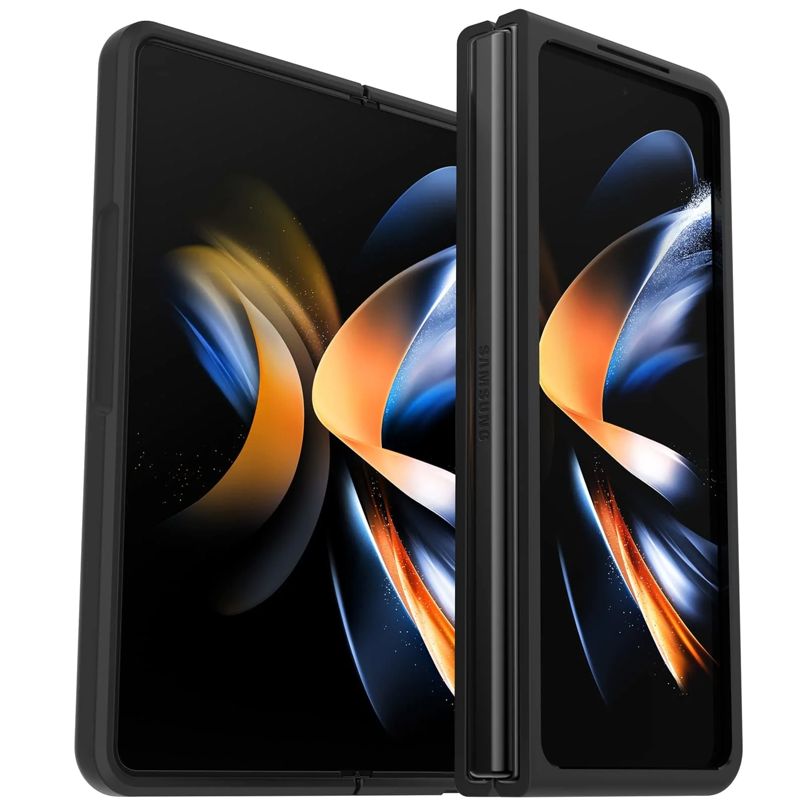 Versatile Otterbox Thin Flex Series Case for the Samsung Z Fold4 - Black Expertly Made