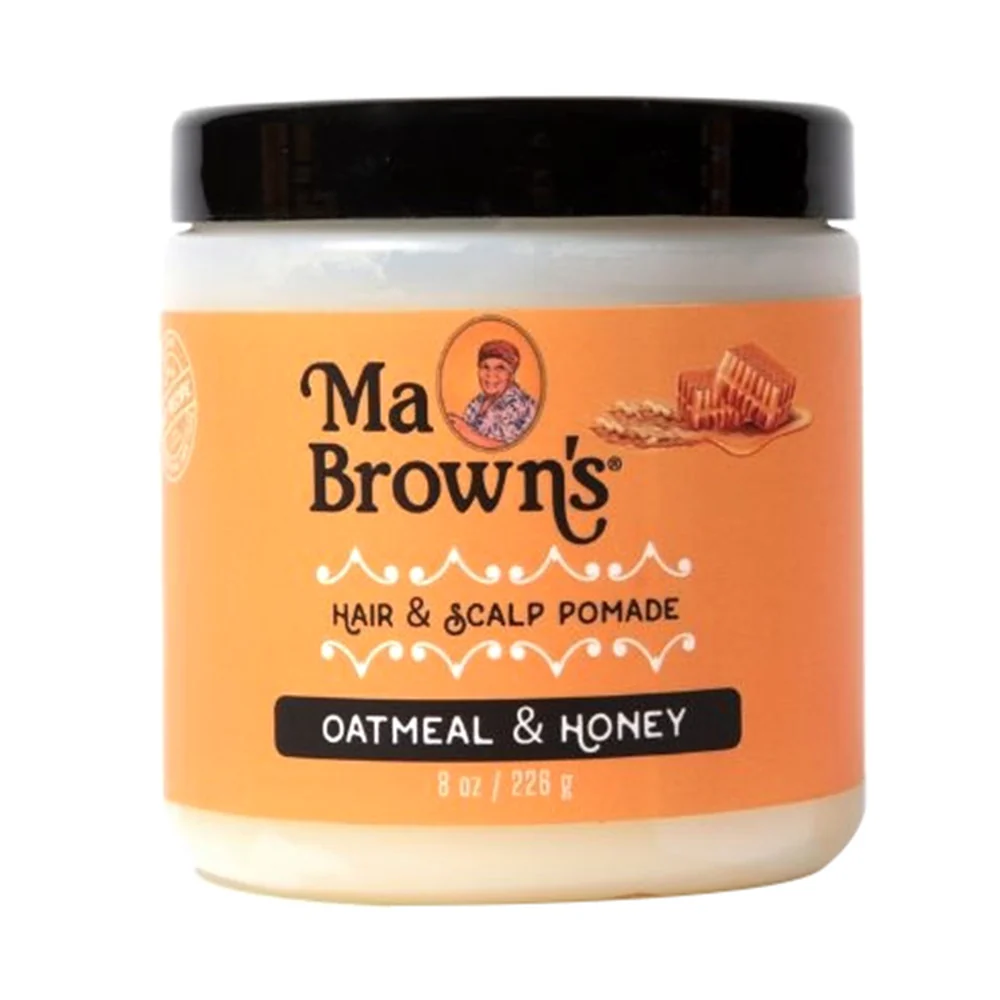Efficient Ma Browns Hair and Scalp Pomade With Oatmeal And Honey 8 Oz Fine