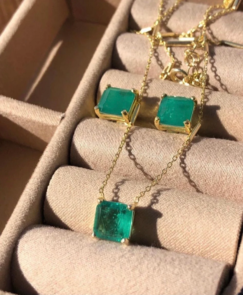 Authentic EMERALD Paraiba Bundle Smooth