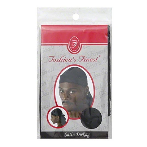 Expertly Made Toshicas Finest Satin Durag White 0.3 Oz Convenient